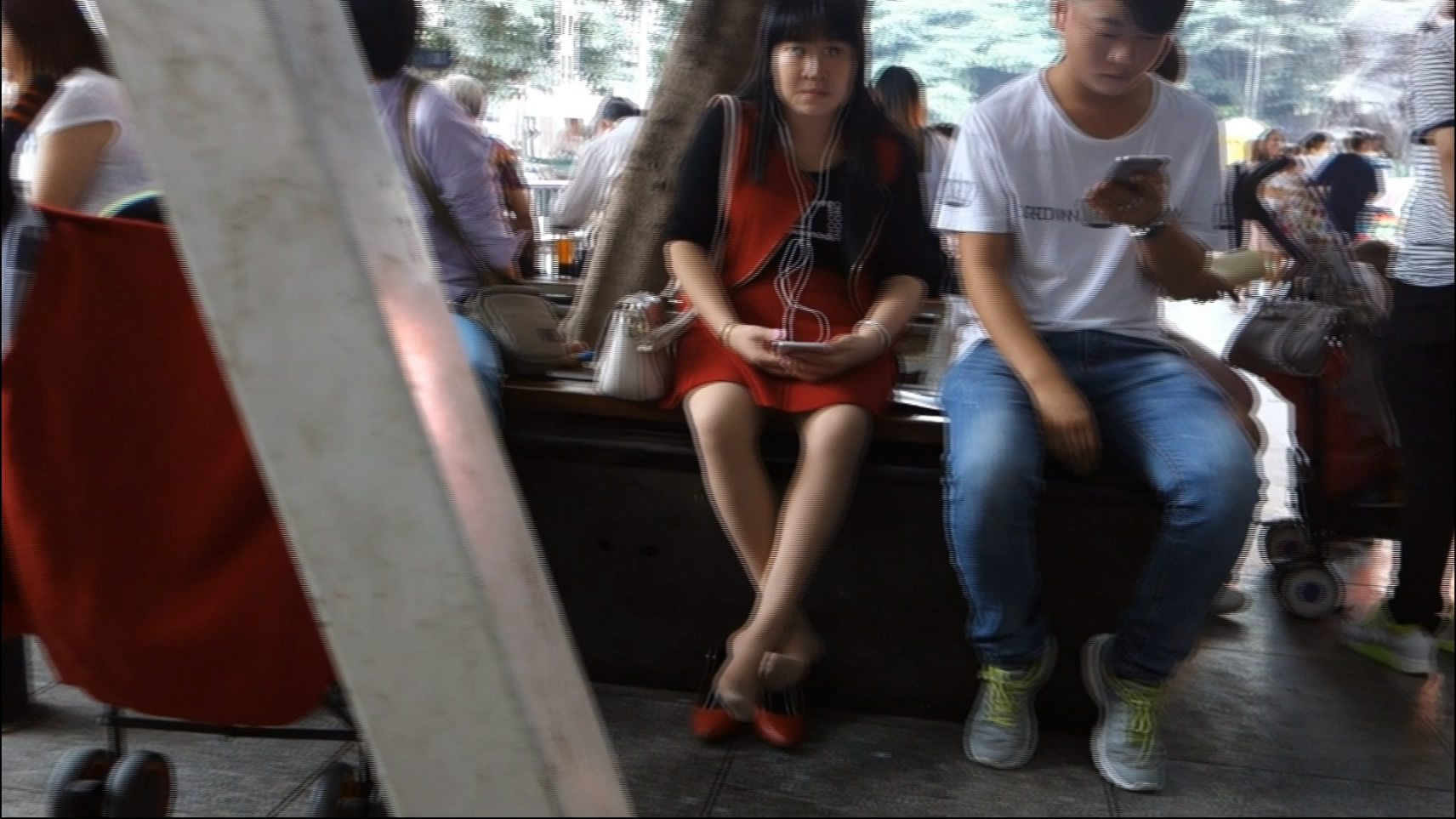 Headseat, couples and nylon feet